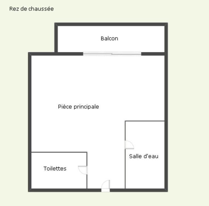 Appartement - 23 m² - 1 pièce