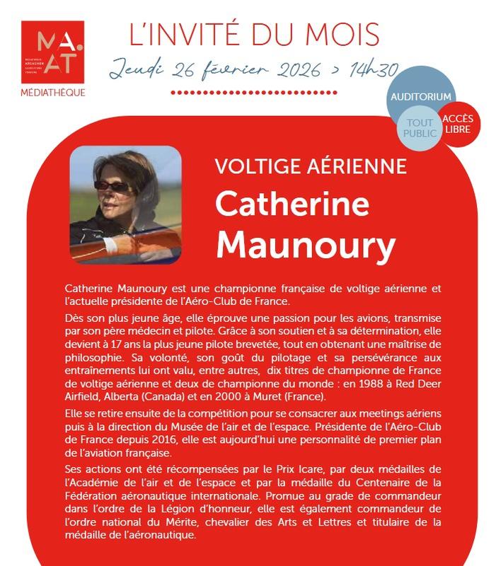L'invité du mois : Catherine Maunoury