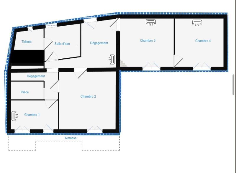 Maison - 150 m² - 6 pièces