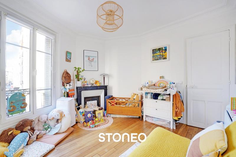 Appartement ancien - 64 m² - 3 pièces