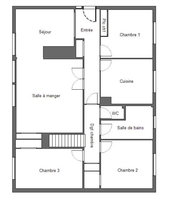 Maison - 113 m² - 5 pièces