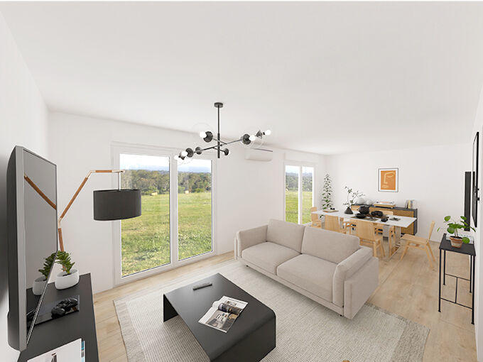 Maison - 90 m² - 5 pièces