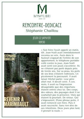Rencontre dédicace avec Stéphanie Chaillou