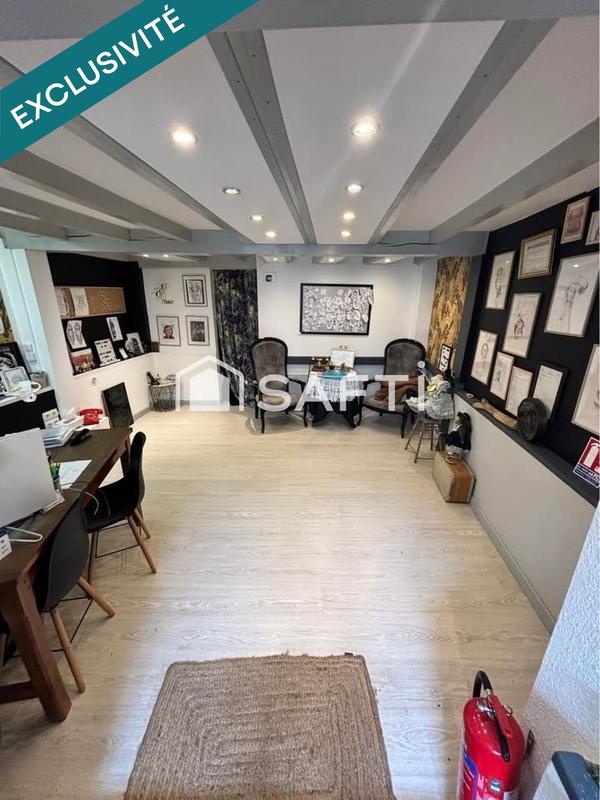 Local commercial - 56 m² - 3 pièces