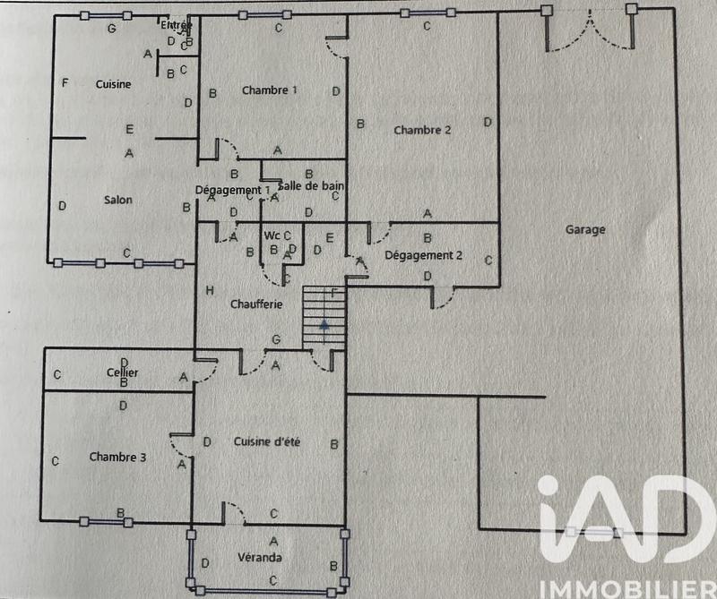 Maison de village - 160 m² - 6 pièces