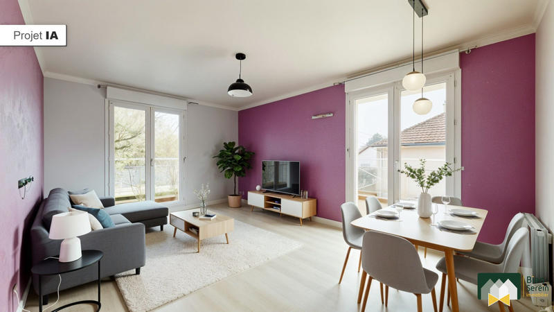 Appartement - 47 m² - 2 pièces