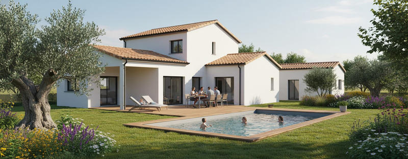 Maison - 120 m² - 5 pièces