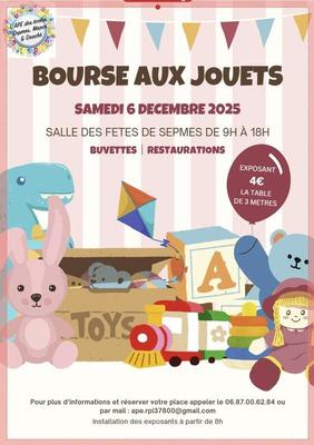 Bourse aux jouets - puériculture