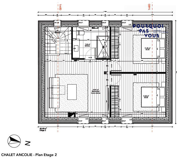 Châlet - 156 m² - 7 pièces
