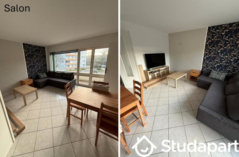 Chambre - 10 m² - 1 pièce