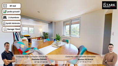 Appartement - 87 m² - 4 pièces