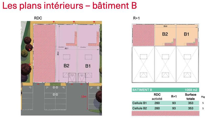 Entrepôt - 2 020 m²