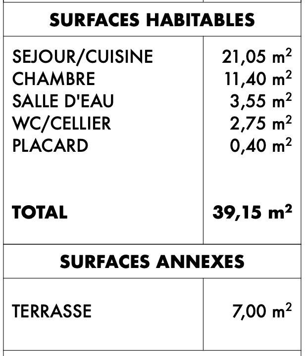 Maison contemporaine - 39 m² - 2 pièces