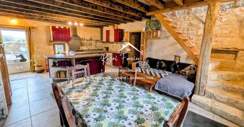 Maison ancienne - 100 m² - 5 pièces