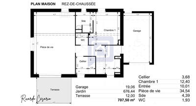 Maison - 118 m² - 5 pièces