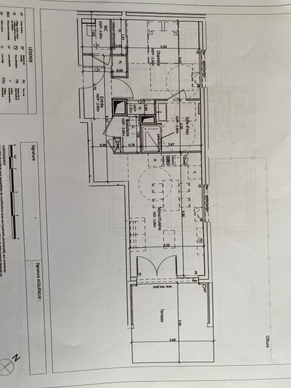 Appartement - 47 m² - 1 pièce