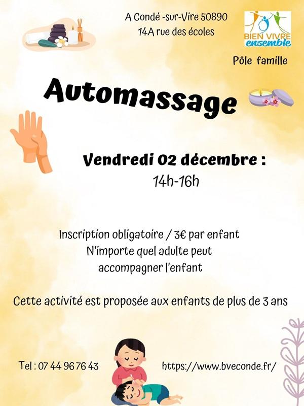 Atelier &quot;Automassage&quot;
