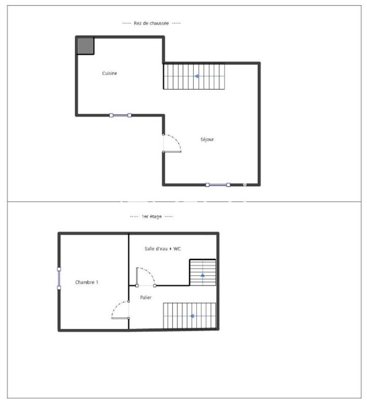 Appartement - 54 m² - 3 pièces