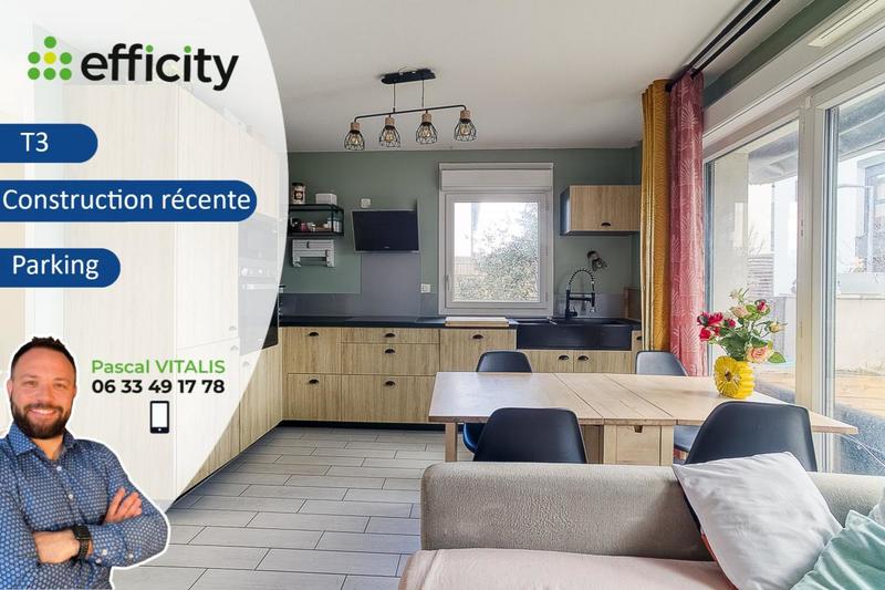 Pavillon - 60 m² - 3 pièces