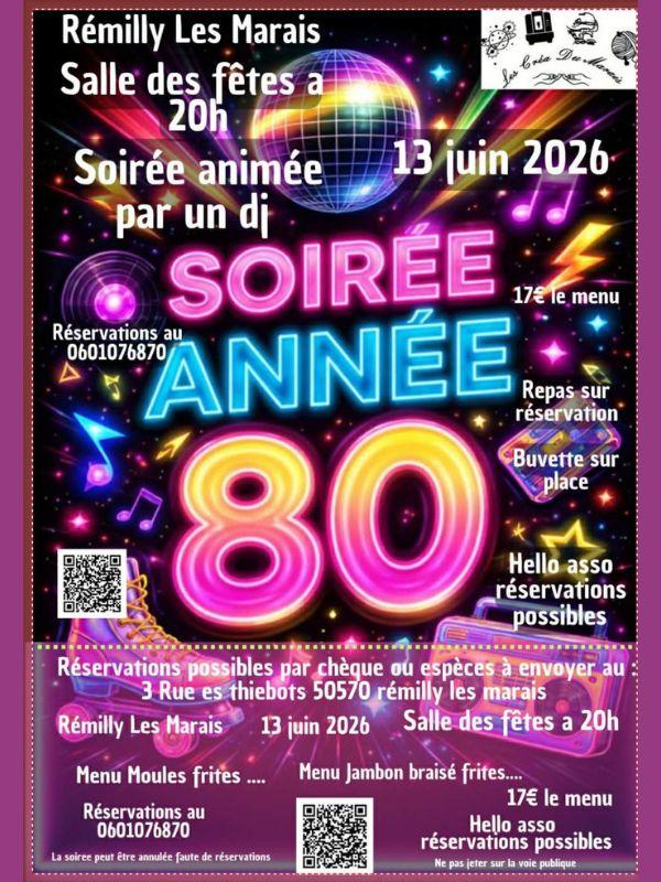 Soirée Année 80