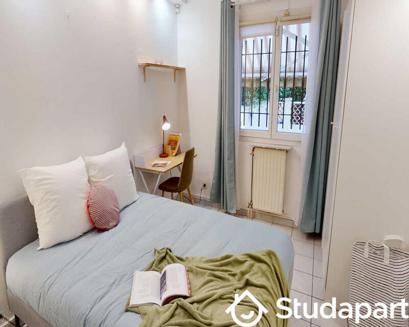 Chambre - 12 m² - 1 pièce