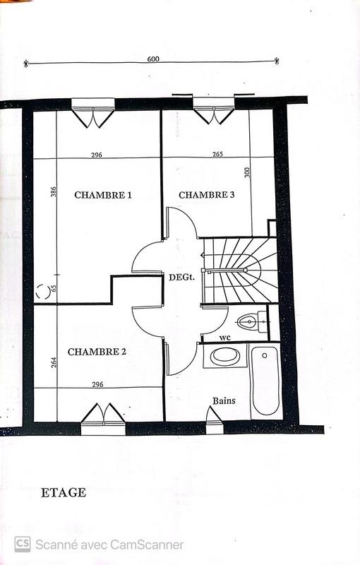 Maison - 75 m² - 4 pièces