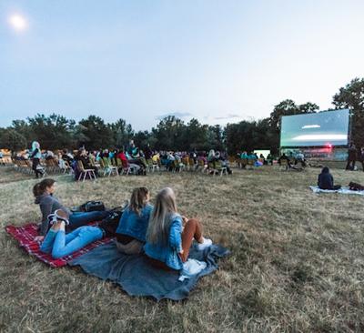 Ciné plein-air au Clos Rever