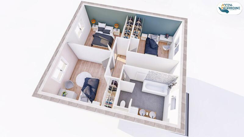 Maison - 77 m² - 5 pièces