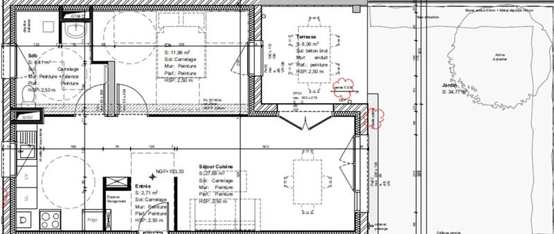 Appartement - 48 m²
