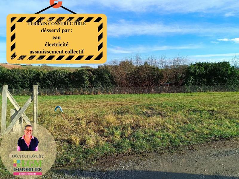 Terrain constructible - 874 m²