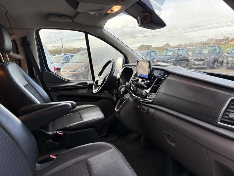 Ford Transit Custom 2.0l 185 Cv Sport L1 H1 Cabine Approfondie Bva + Attelage - 5 Places Tva Recuperable