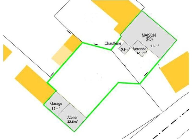 Maison - 95 m² - 4 pièces