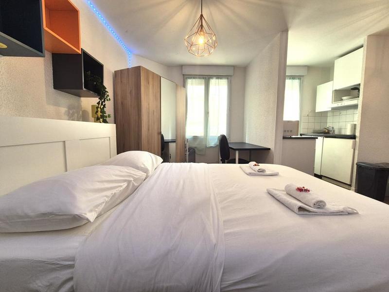 Studio - 21 m² - 1 pièce