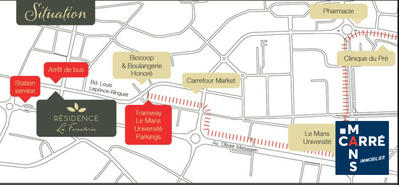 Appartement - 69 m² - 3 pièces