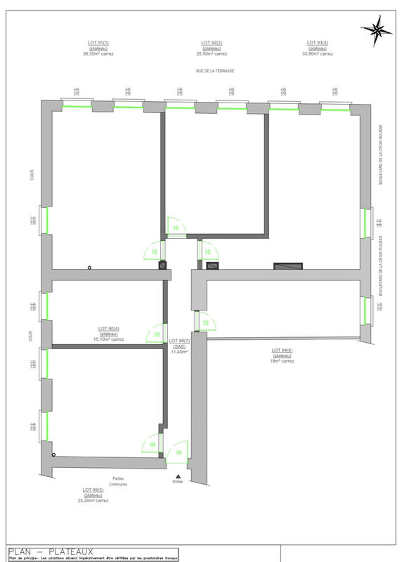 Appartement - 36 m² - 1 pièce