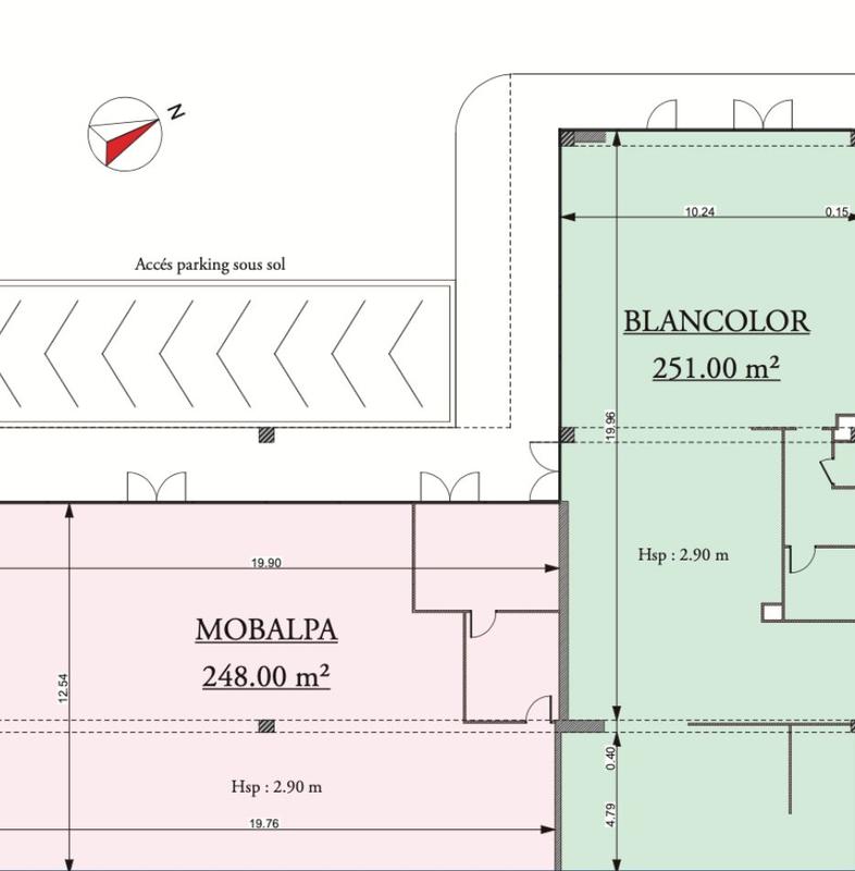 Local commercial - 251 m²