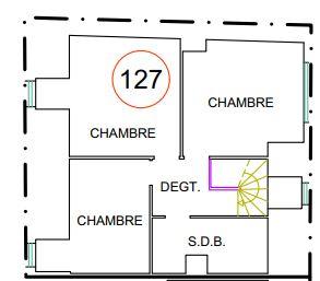 Appartement - 113 m² - 5 pièces