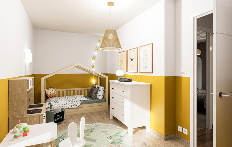 Appartement - 65 m² - 3 pièces