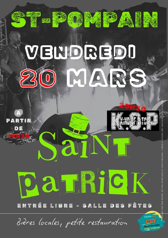 Soirée St Patrick