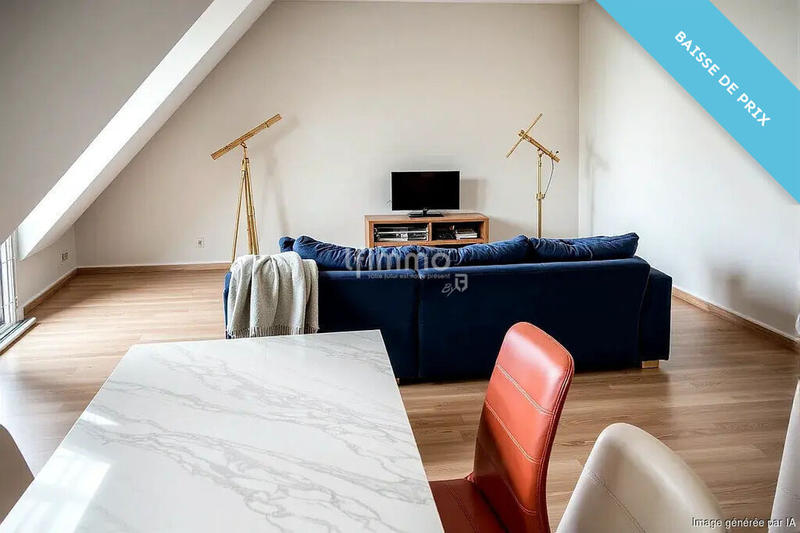 Appartement - 53 m² - 3 pièces