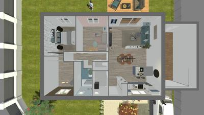 Maison - 90 m² - 4 pièces