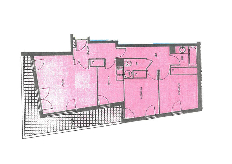 Appartement - 66 m² - 3 pièces