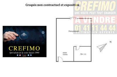 Appartement - 11 m² - 1 pièce