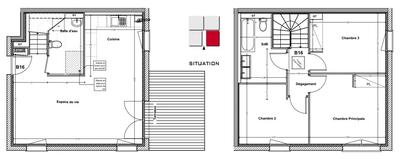 Maison - 82 m² - 4 pièces