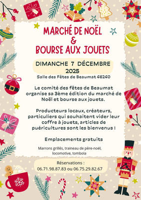 Marché de noël - bourse aux jouets