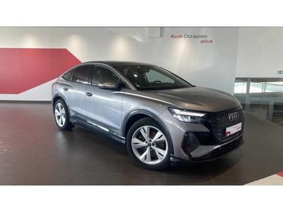 Audi Q4 e-tron Sportback 40 204 ch 82 kW s line