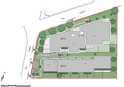 Appartement - 56 m² - 2 pièces