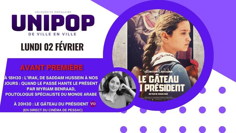 Le Gâteau du Président : avant-première et conférence