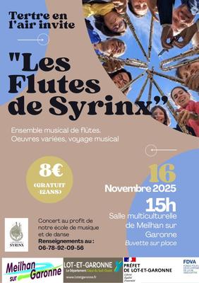Concert - &quot;Les Flutes de Syrinx&quot;