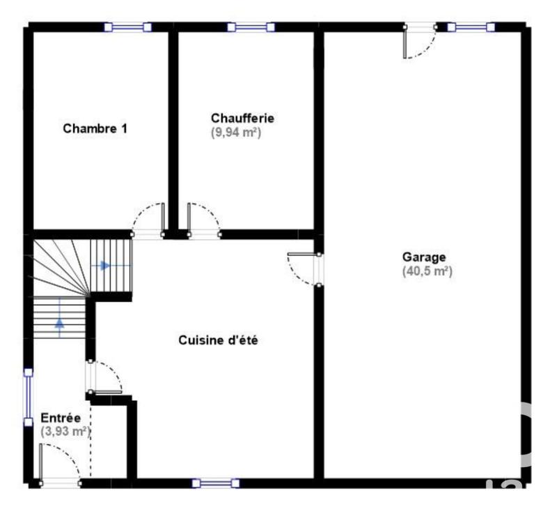 Maison - 91 m² - 4 pièces